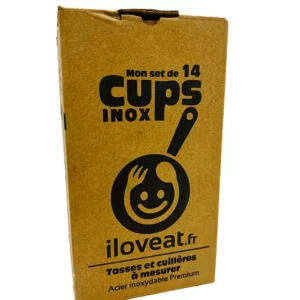 Set de 14 Cups - Tasses et cuillère à mesurer